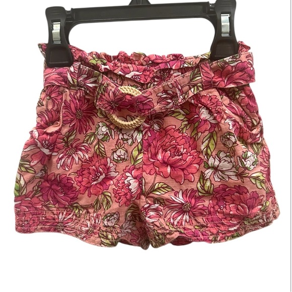 Tommy Bahama Little Girls 24M Floral Tropical Short Set Outfit Beach Summer - Picture 4 of 5